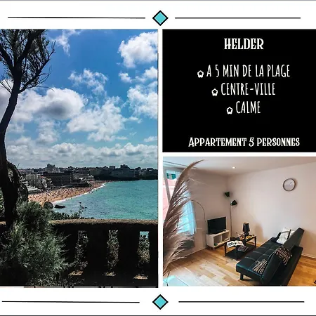 Helder Duplex Centre Ville & Plage * Μπιαρίτζ
